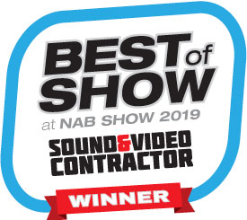 Extron Wins Two Best Product Awards from Sound & Video Contractor at NAB 2019