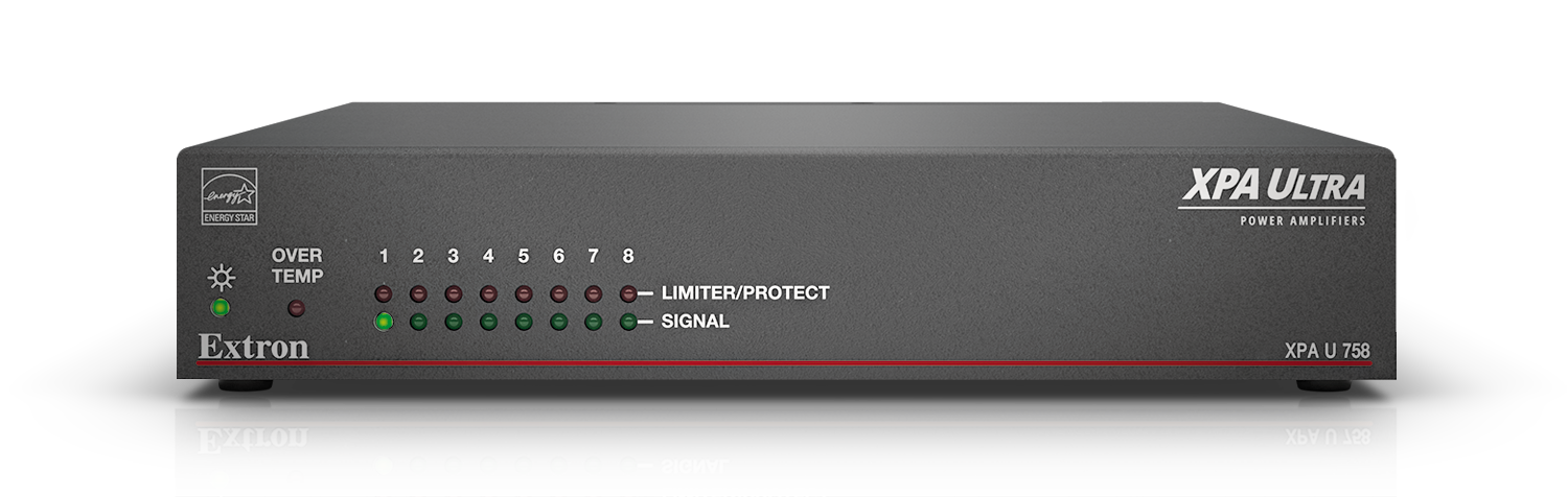 Sustainable Product Design XPA U 758 Power Amplifier