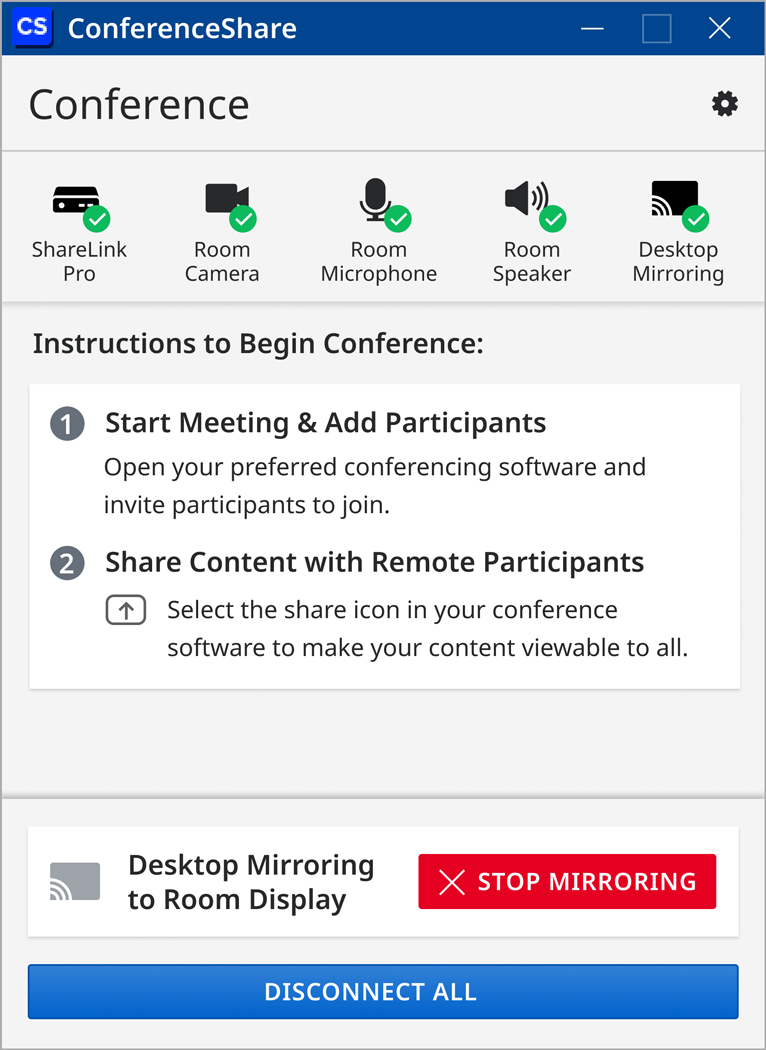 Start the Teams or Zoom meeting