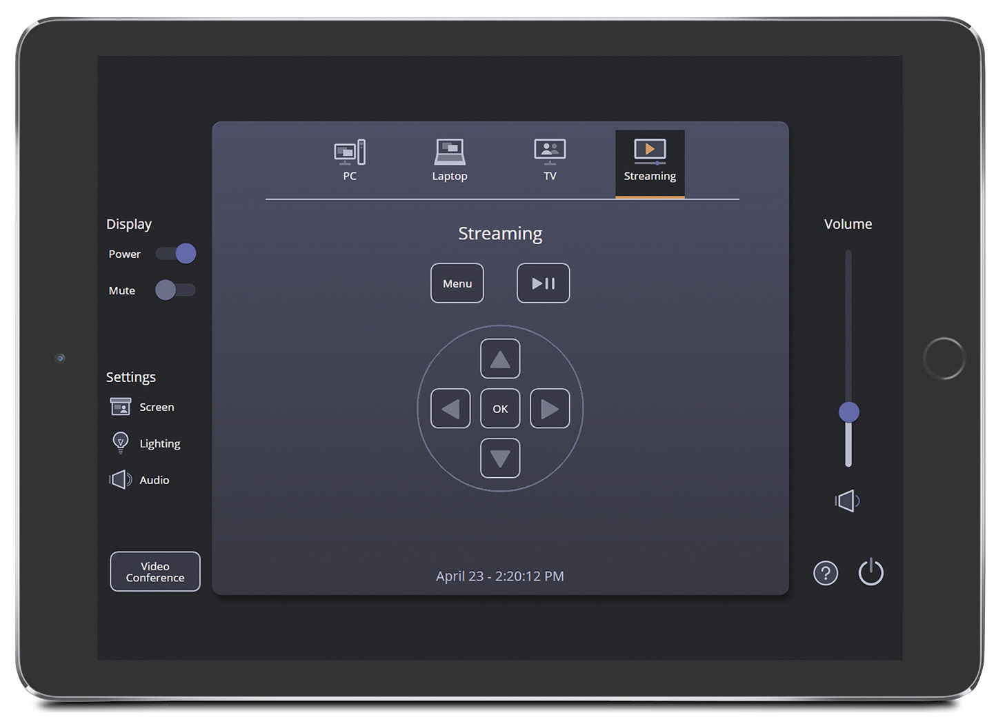 Extron Control for iOS