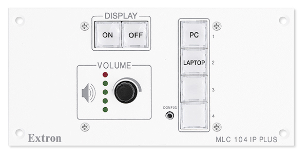 MLC 104 IP Plus L Front View - White