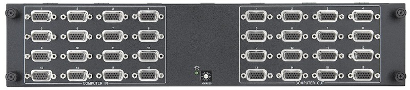 SMX 1616 VGA - 16x16 Wideband (15-pin HD); 4 Slots