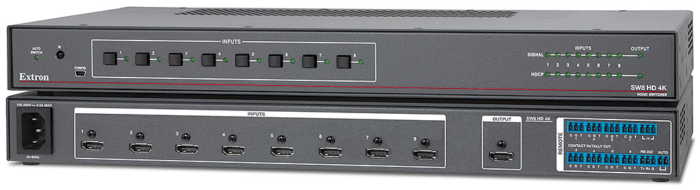 SW8 HD 4K - Eight Input HDMI Switcher
