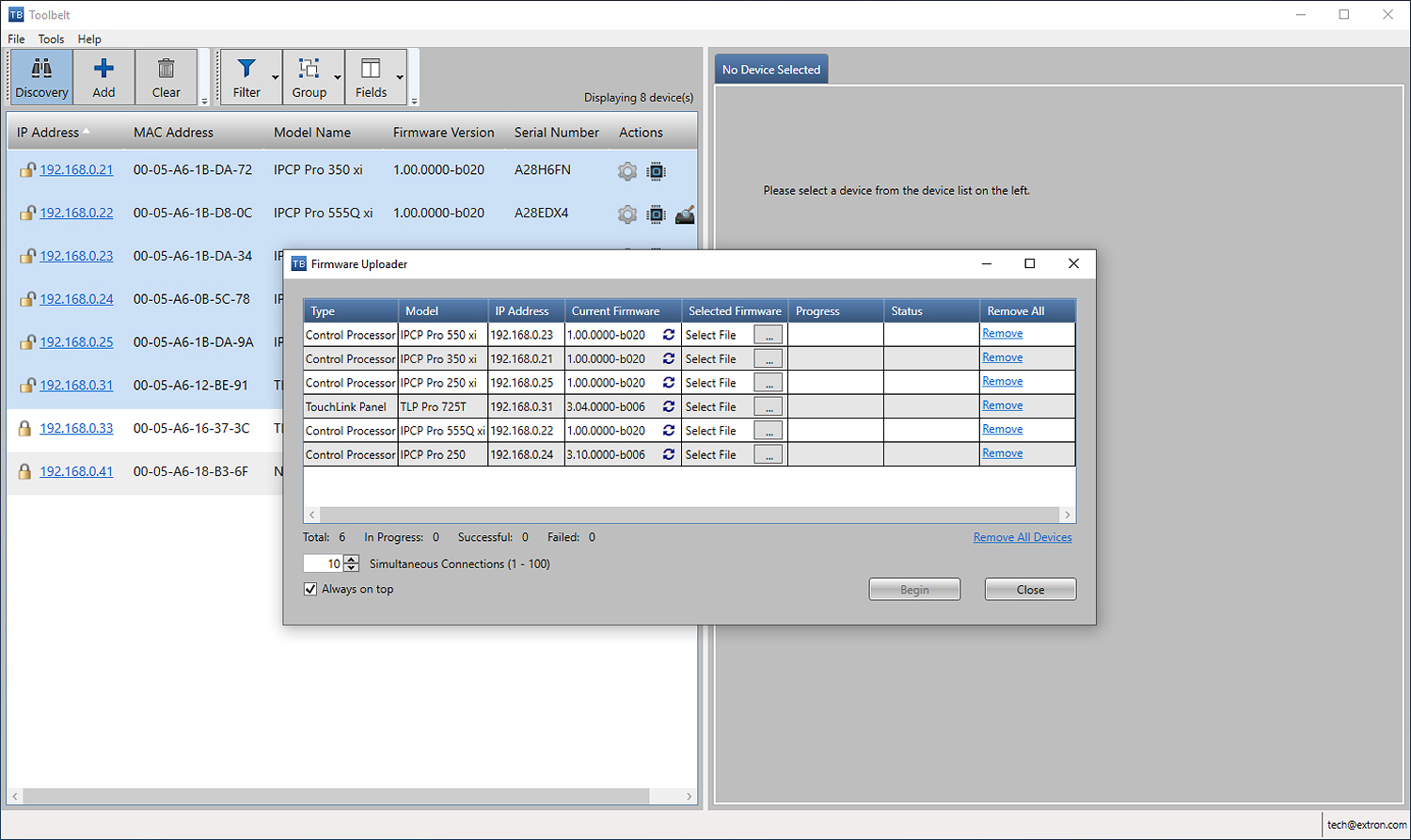 Toolbelt - Firmware 