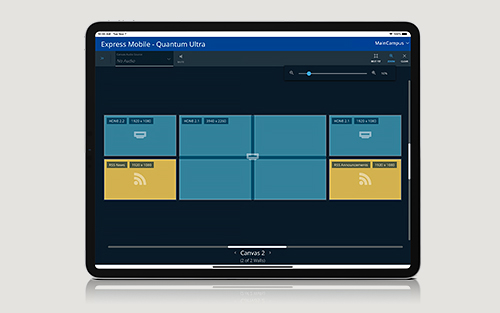 Extron Releases Enhanced Videowall Mobile App for Quantum Ultra with Powerful New Features