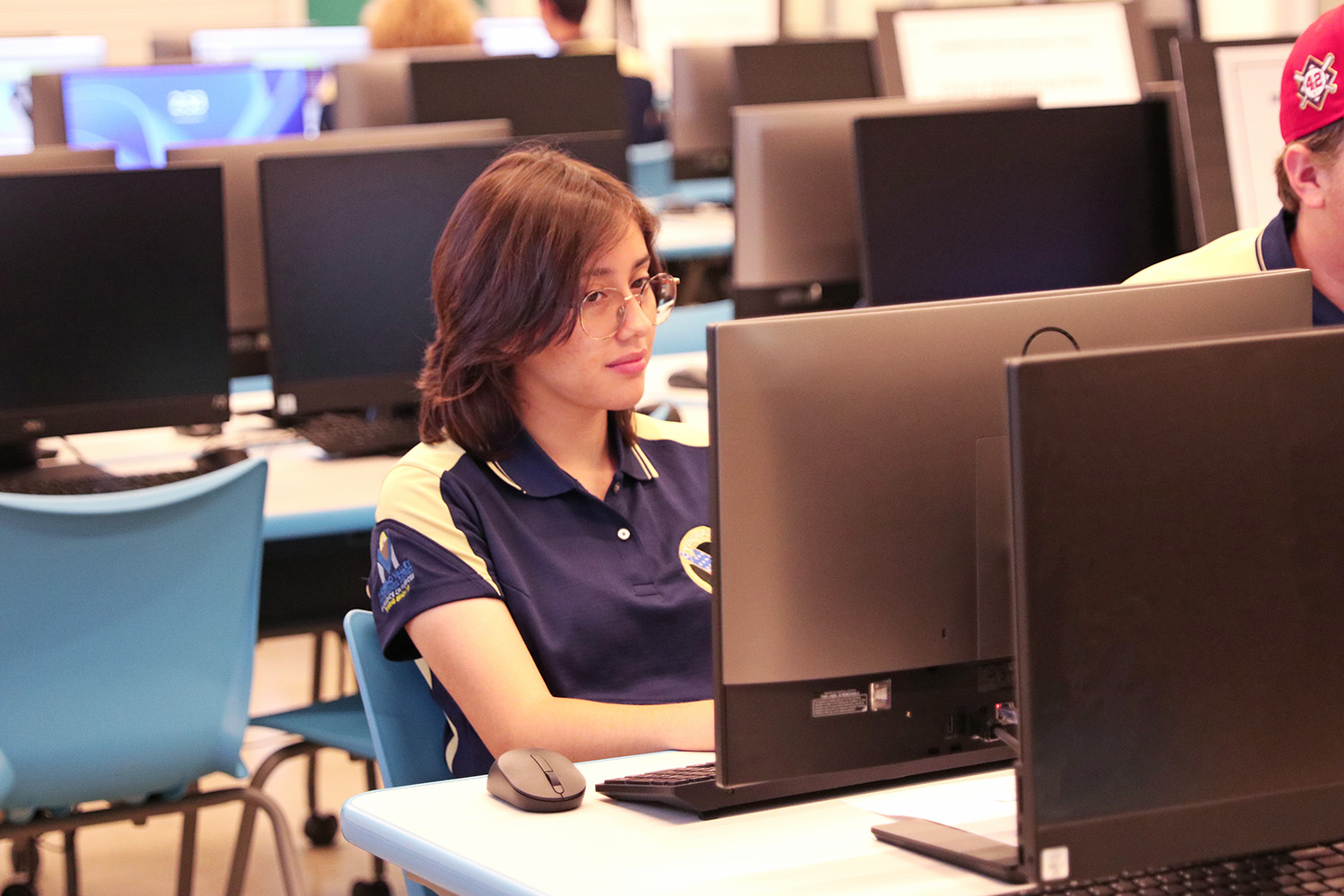 The cybersecurity pathway program provides students with knowledge and skills that earn them six college credits and prepares them to obtain CompTIA certifications, the gold standard credentials for IT skills competency that qualify individuals for rewarding careers.