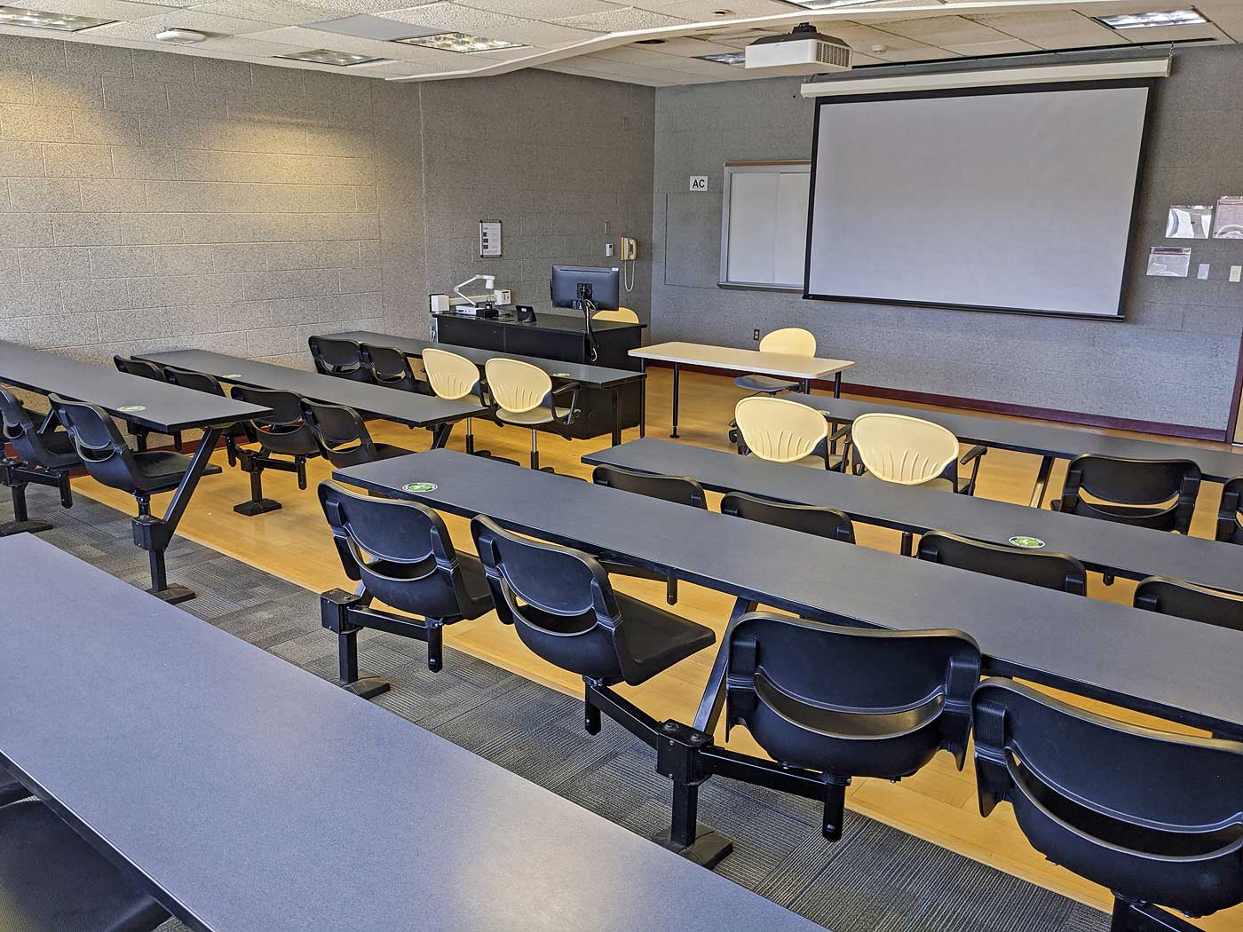 Engineering Building classrooms.