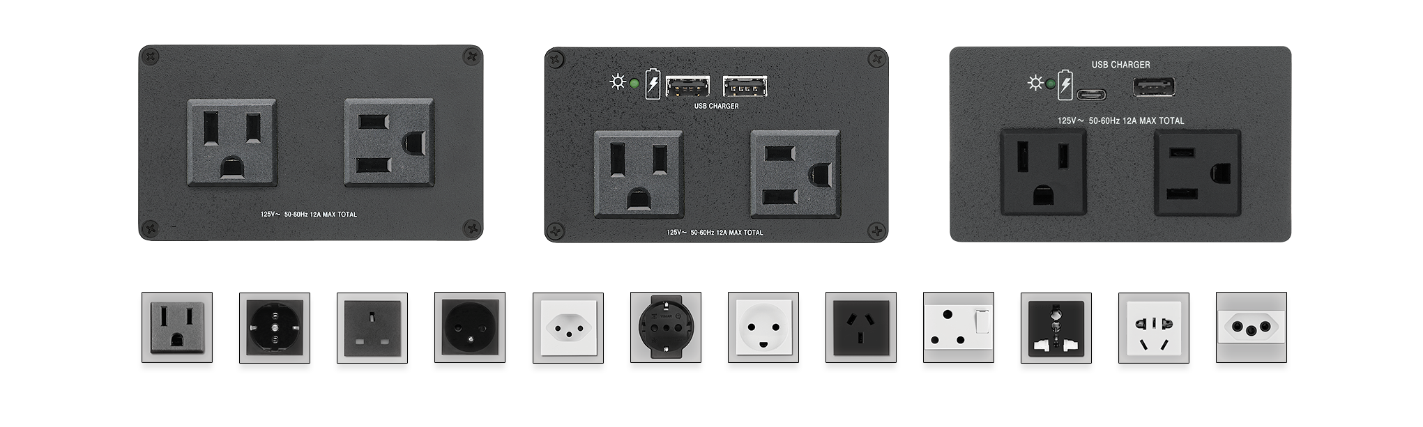 AC+USB Power Modules