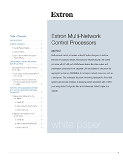 Multi Network Control