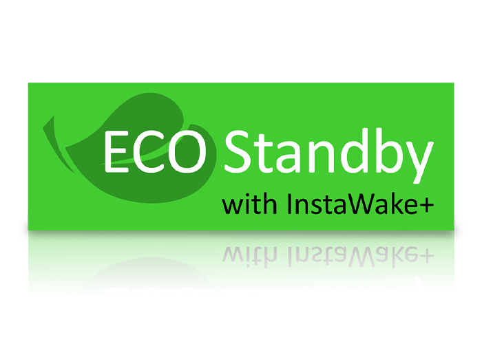 ECO Standby with InstaWake+ logo