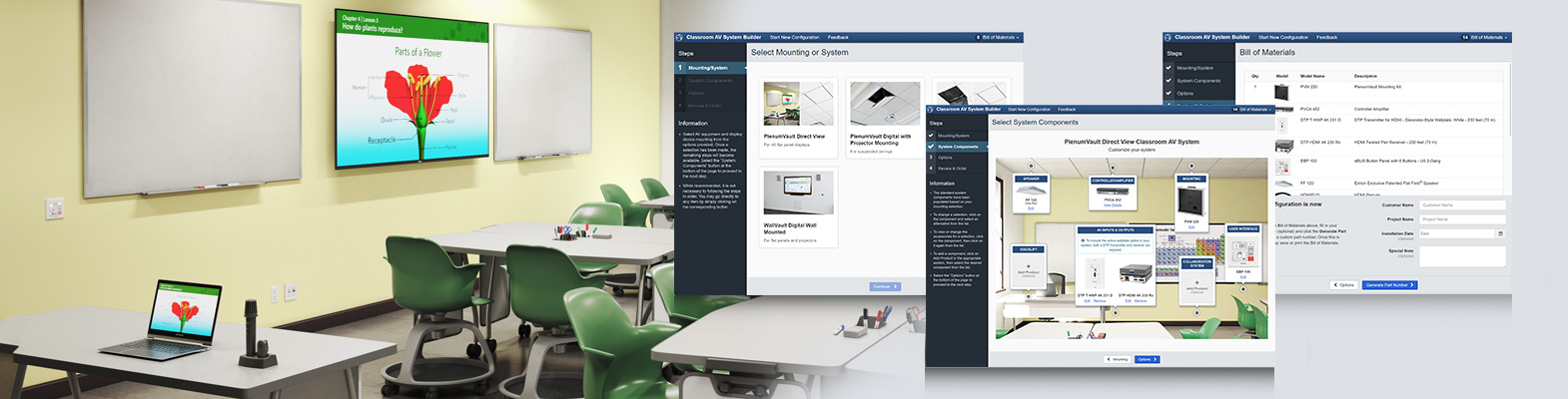 Classroom AV System Builder